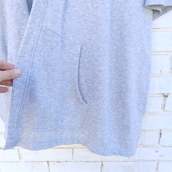 Aerie Open Front Poncho Cape Kimono Hooded - Picture 6 of 8